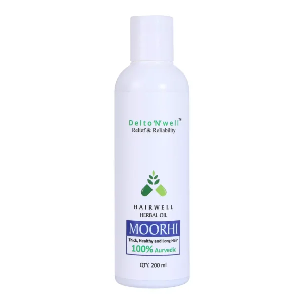 MOORHI Hair-Well Herbal Oil - 200ml